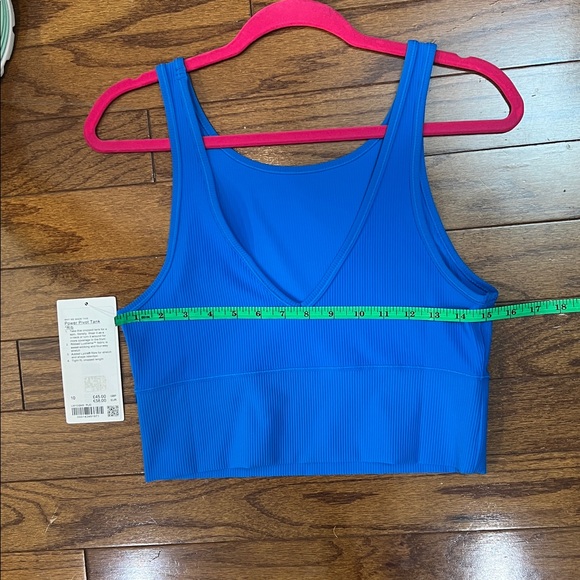 SOLD Size 10 Power Pivot Ribbed NWT new poolside blue lululemon - Picture 3 of 5